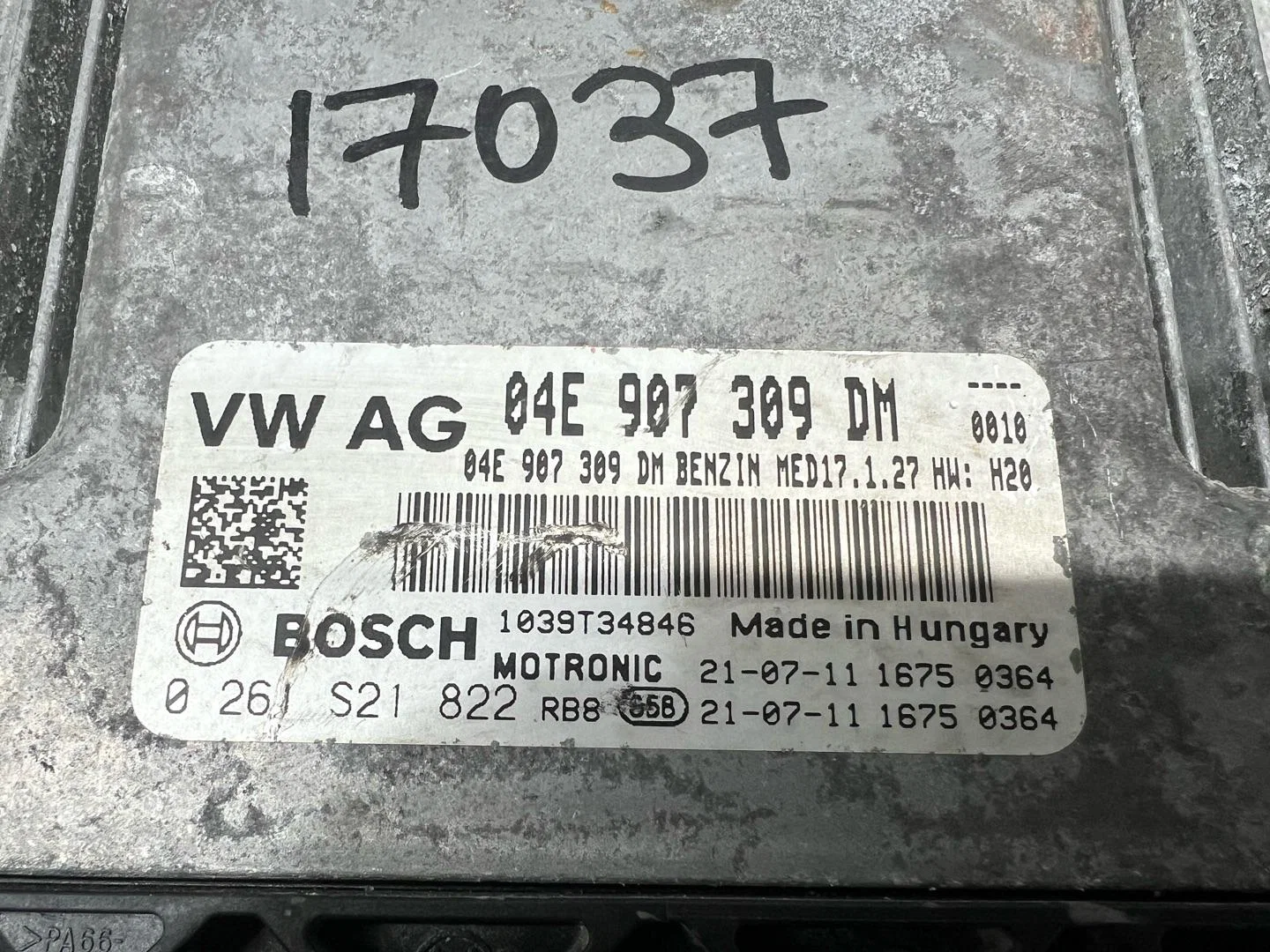 Блок управления двигателем Volkswagen Taos 1 2021 - миниатюра 4