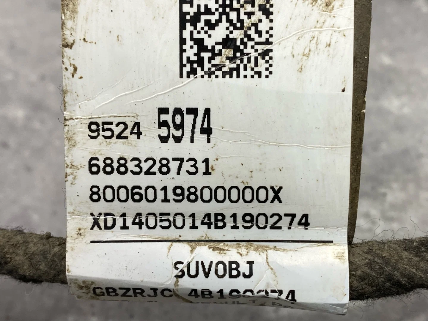 Проводка бампера задняя Opel Mokka 1 J13 2014 - миниатюра 4