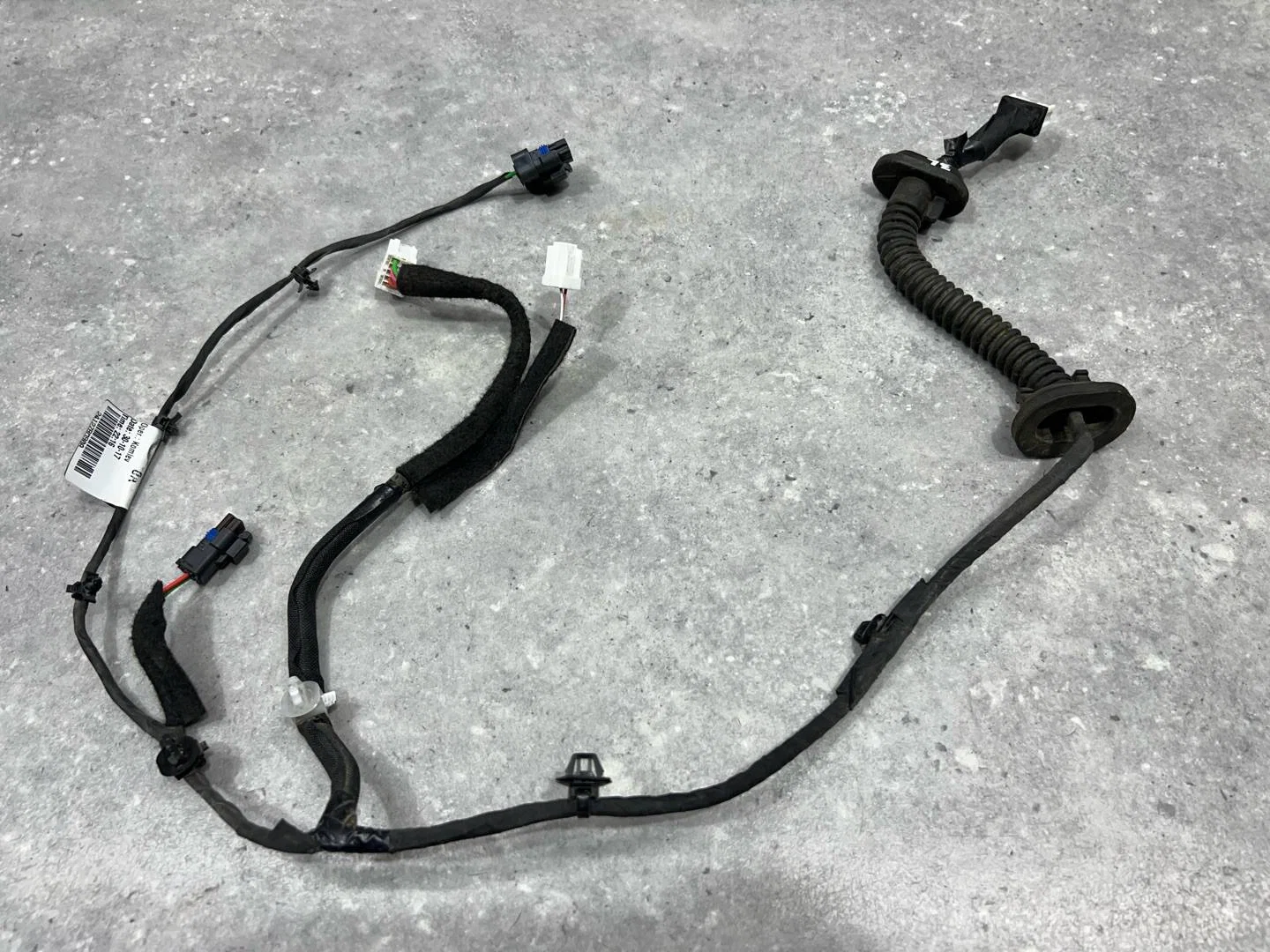 Проводка двери задней левой Nissan Qashqai J11 - миниатюра 4