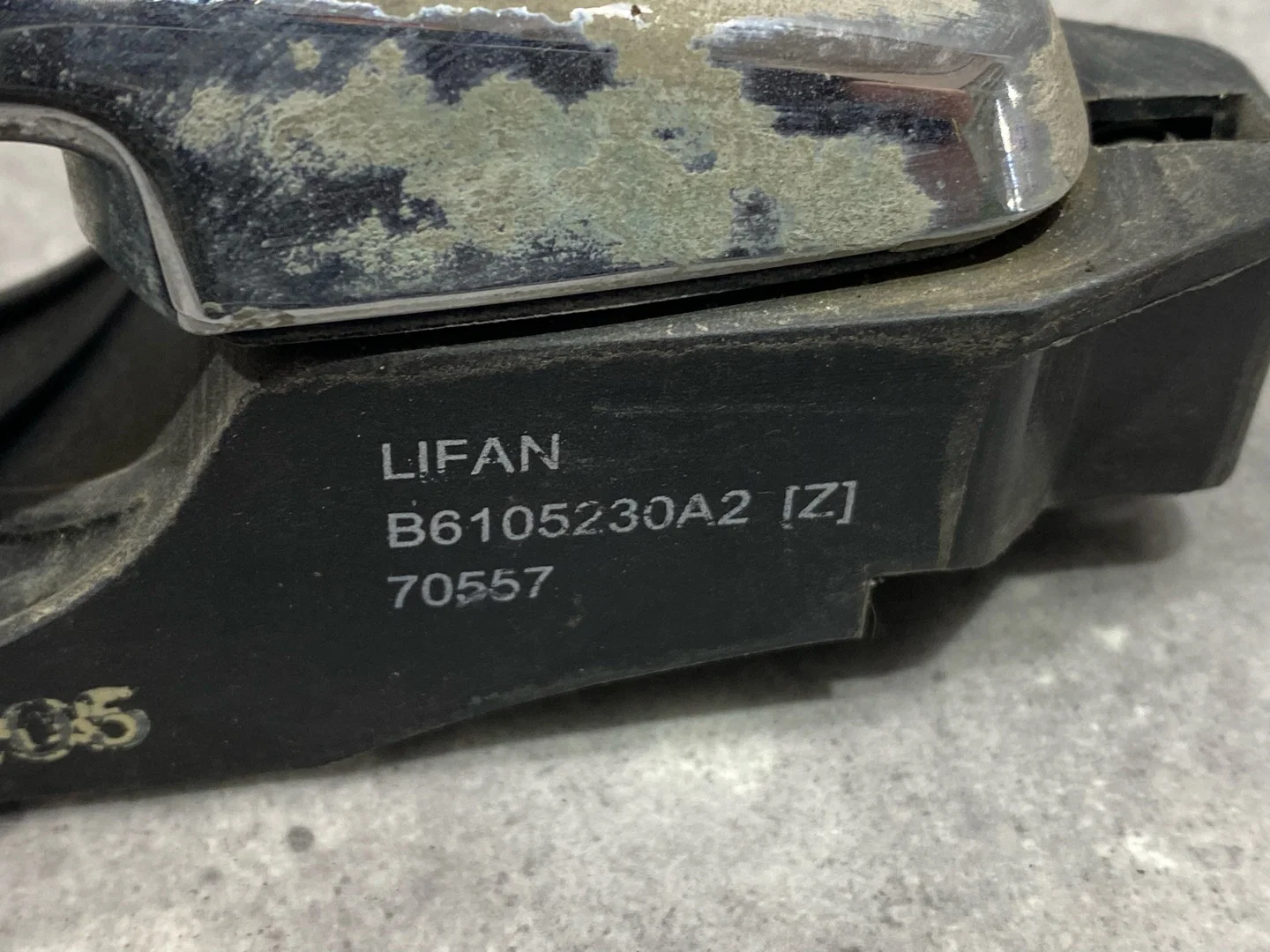 Ручка наружная двери передней правой Lifan Solano - миниатюра 4