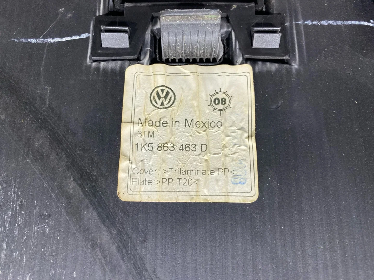 Пол багажника Volkswagen Jetta 5 1K2 2009 - миниатюра 7