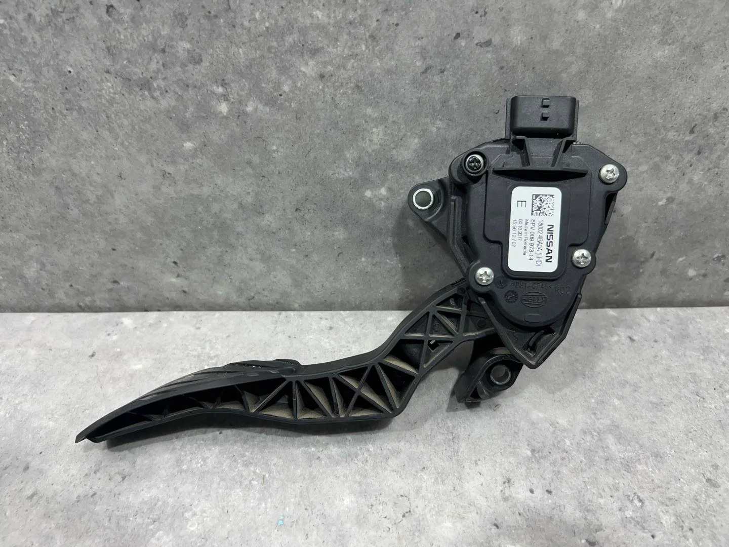 Педаль газа Nissan Qashqai J11 2017 180024BA0A - миниатюра 4