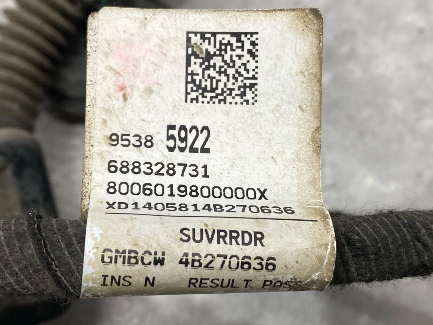 Проводка двери задней правой Opel Mokka 1 J13 2014 - миниатюра 7