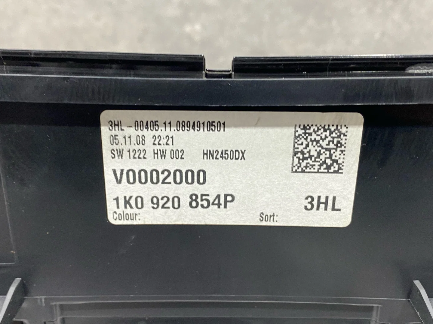 Панель приборов (щиток) Volkswagen Jetta 5 1K2 - миниатюра 8