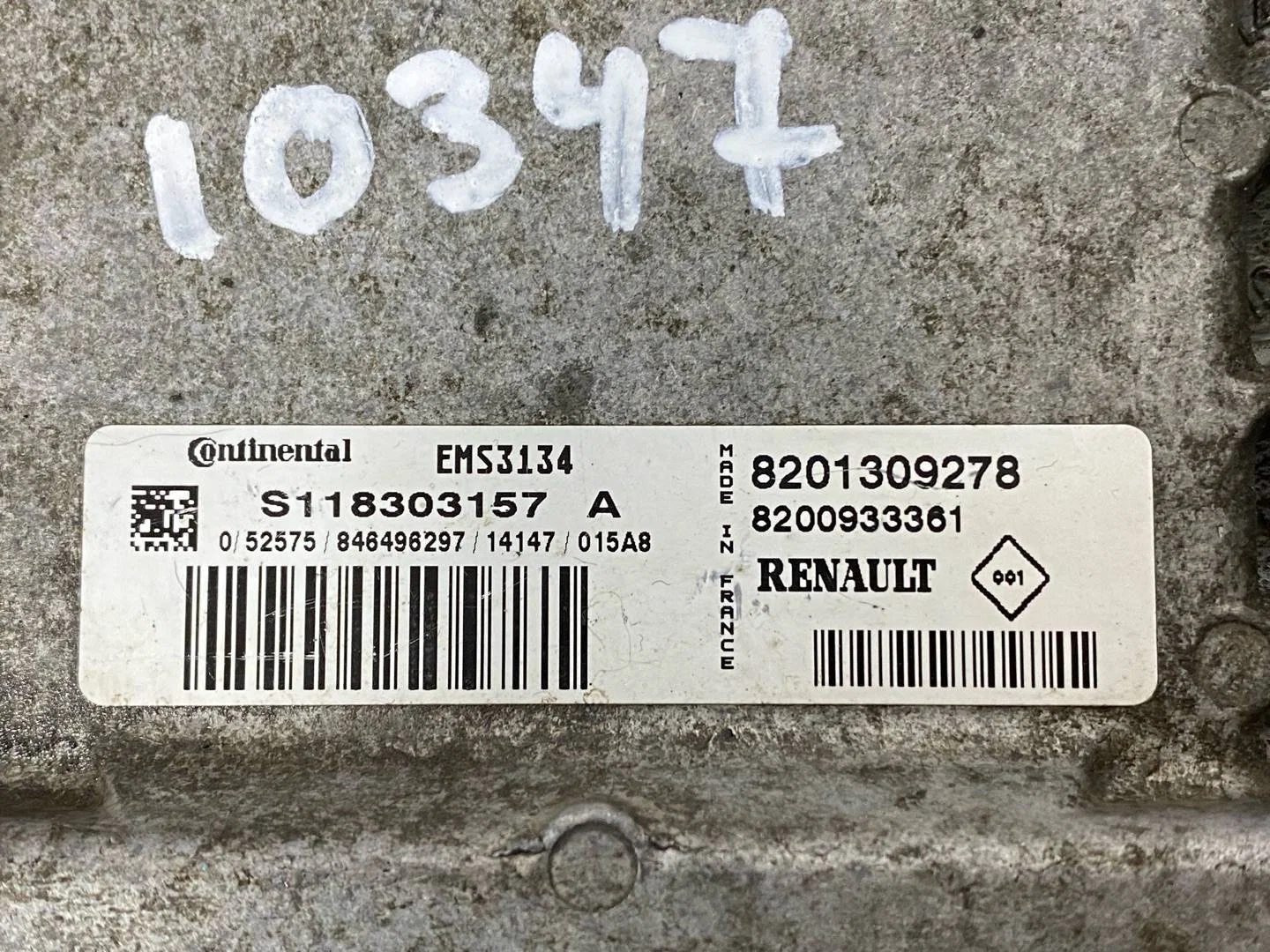 Блок управления двигателем Nissan Almera G15 2014 - миниатюра 2