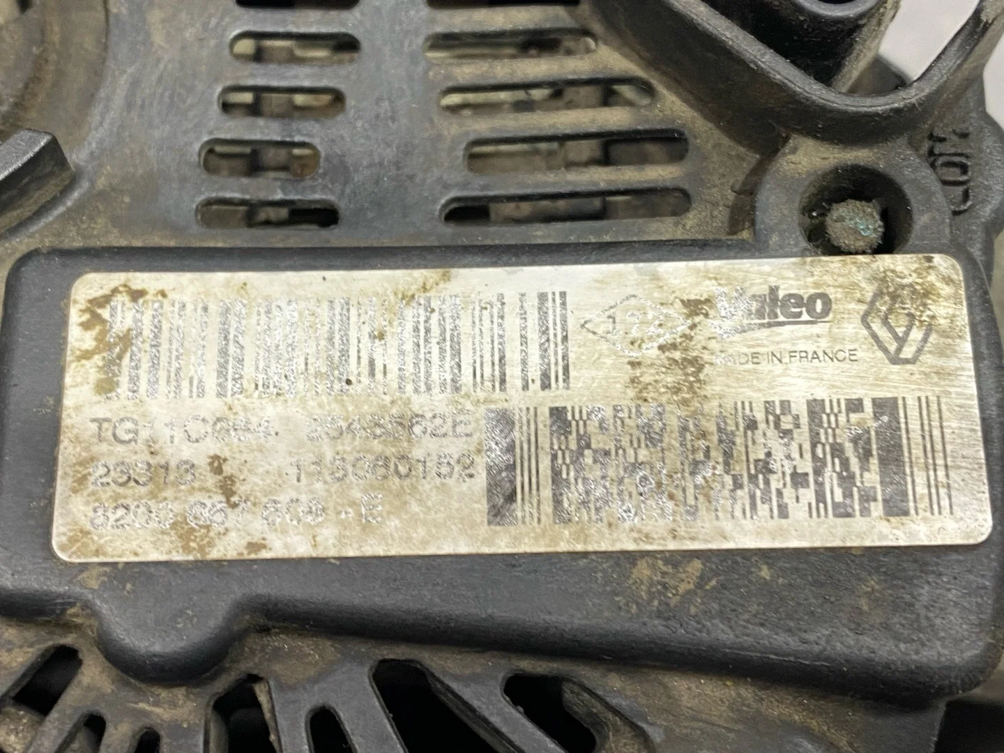 Генератор Renault Duster 1 HSA 2013 7711368385 - миниатюра 7