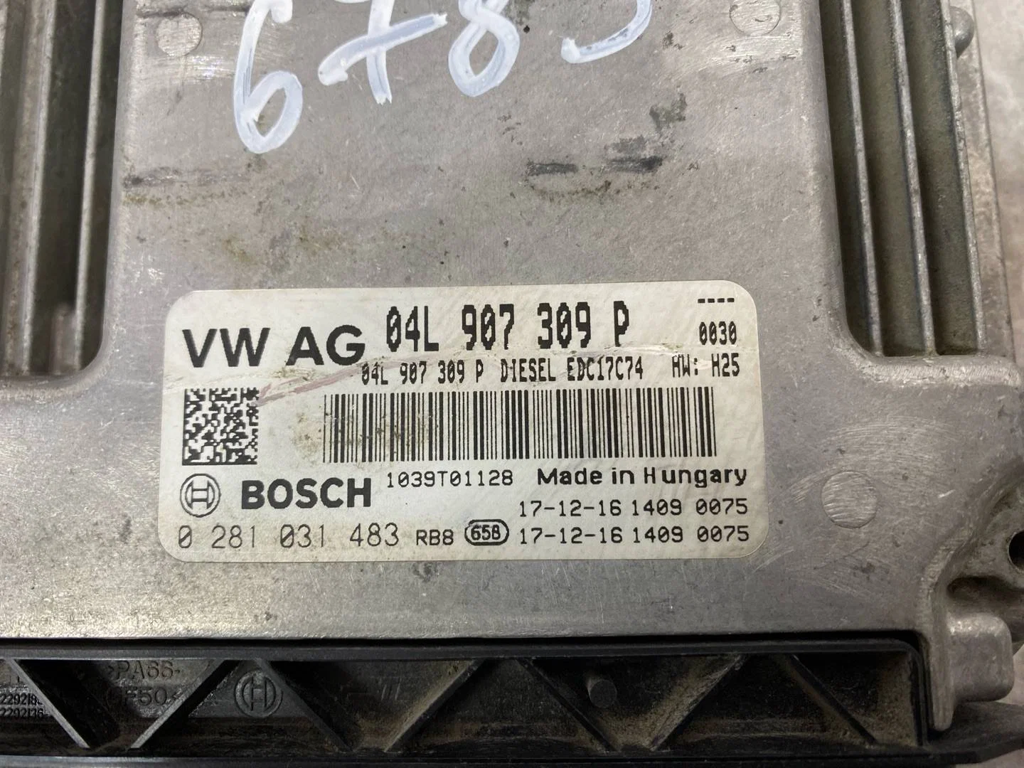 Блок управления двигателем Volkswagen Passat B8 - миниатюра 2