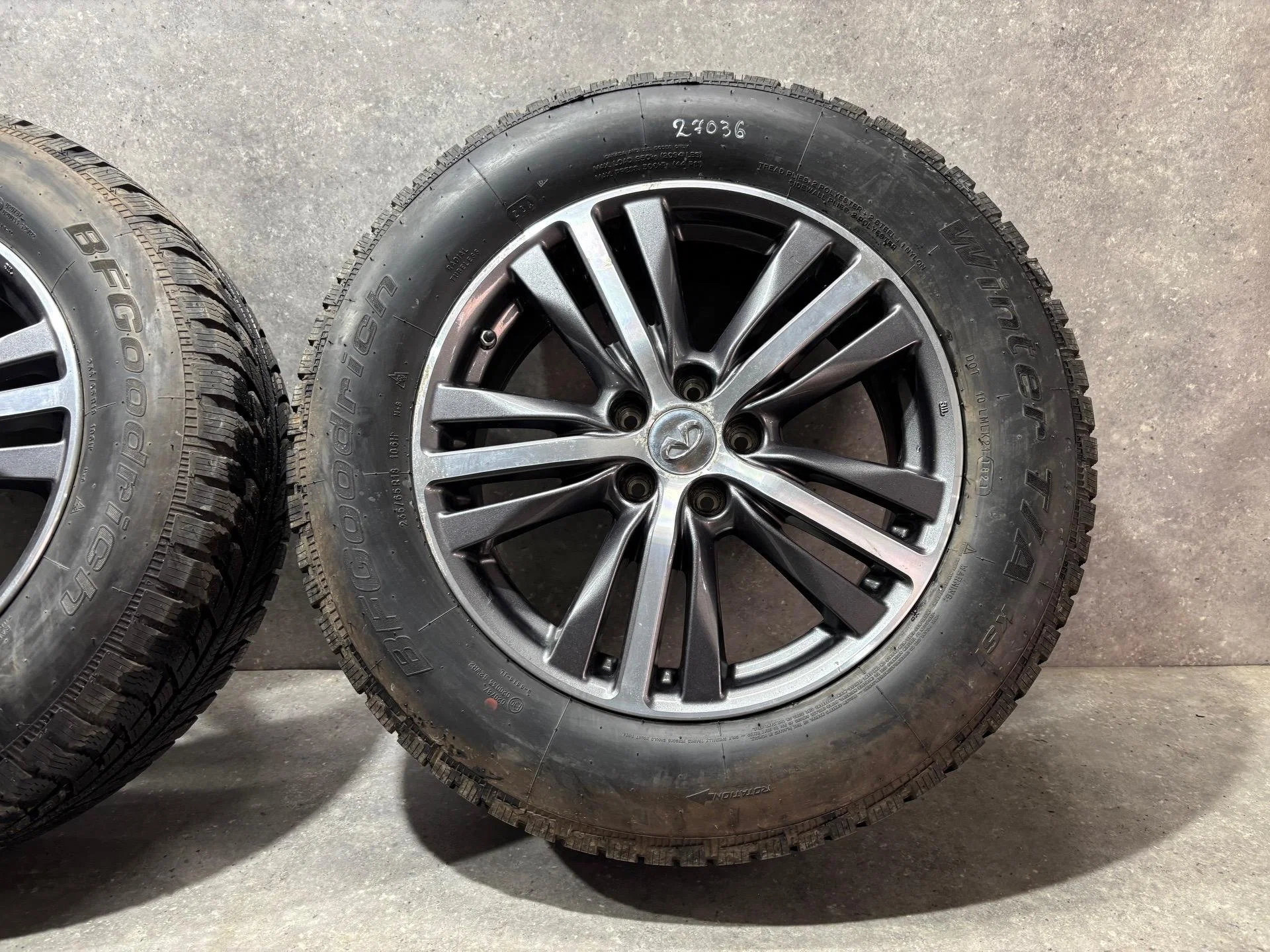 Комплект колес R16x7.5 5x114.3 (Bfgoodrich Winter T/A KSI 235/65) - миниатюра 5