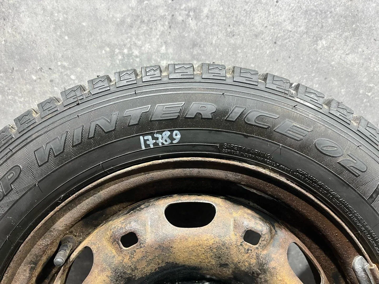 Комплект колес R14x5 5x100 (Dunlop Winter Ice 02 175/65) - миниатюра 7