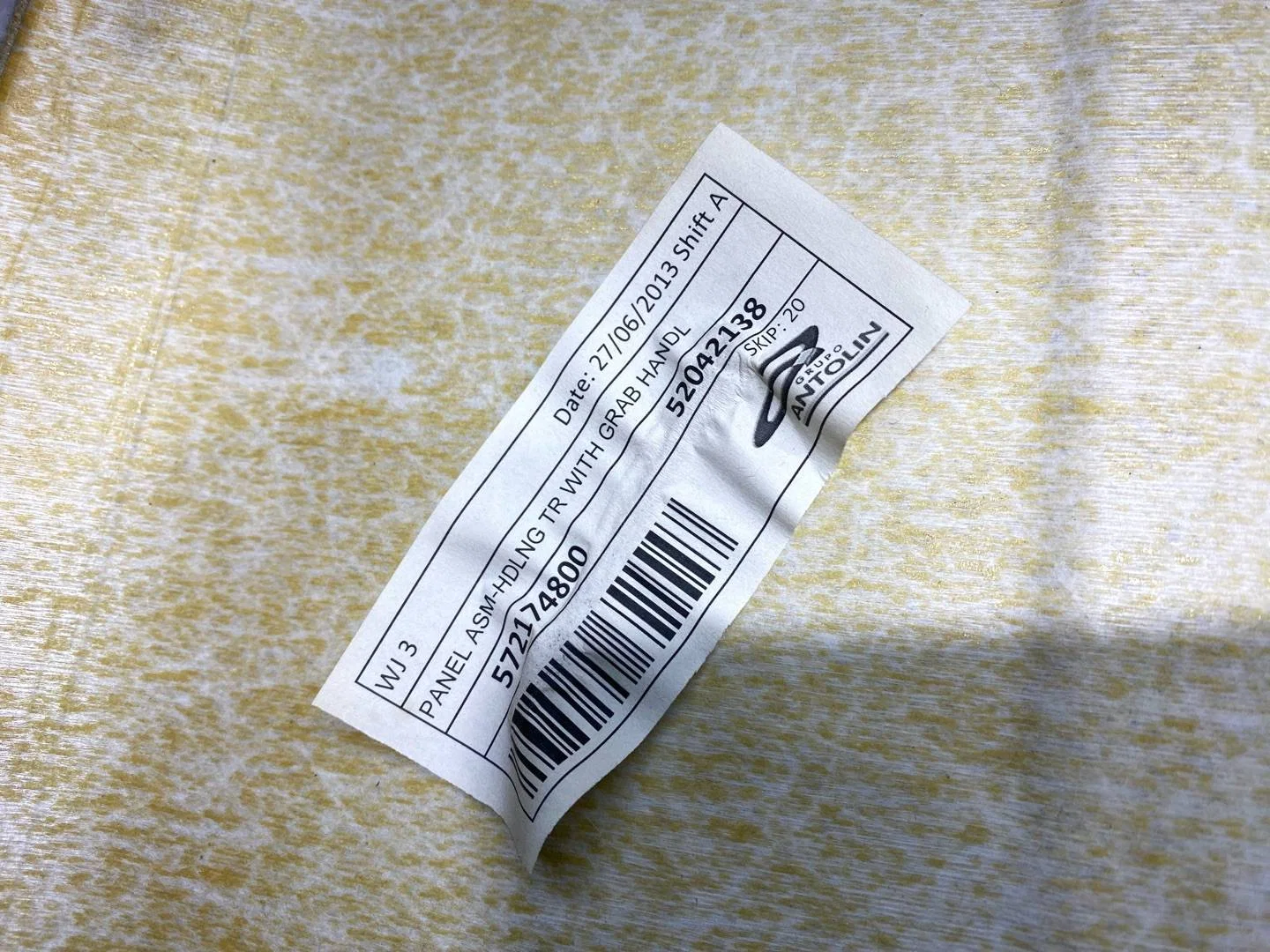 Потолок Chevrolet Cobalt 2 T250 2013 520421 - миниатюра 7
