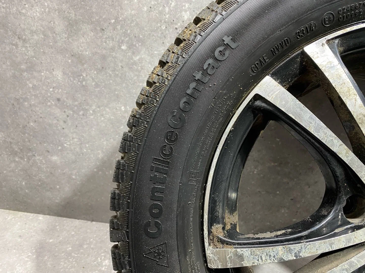 Колесо R15x6 5x112 (Continental IceContact 2 195/65) - миниатюра 5
