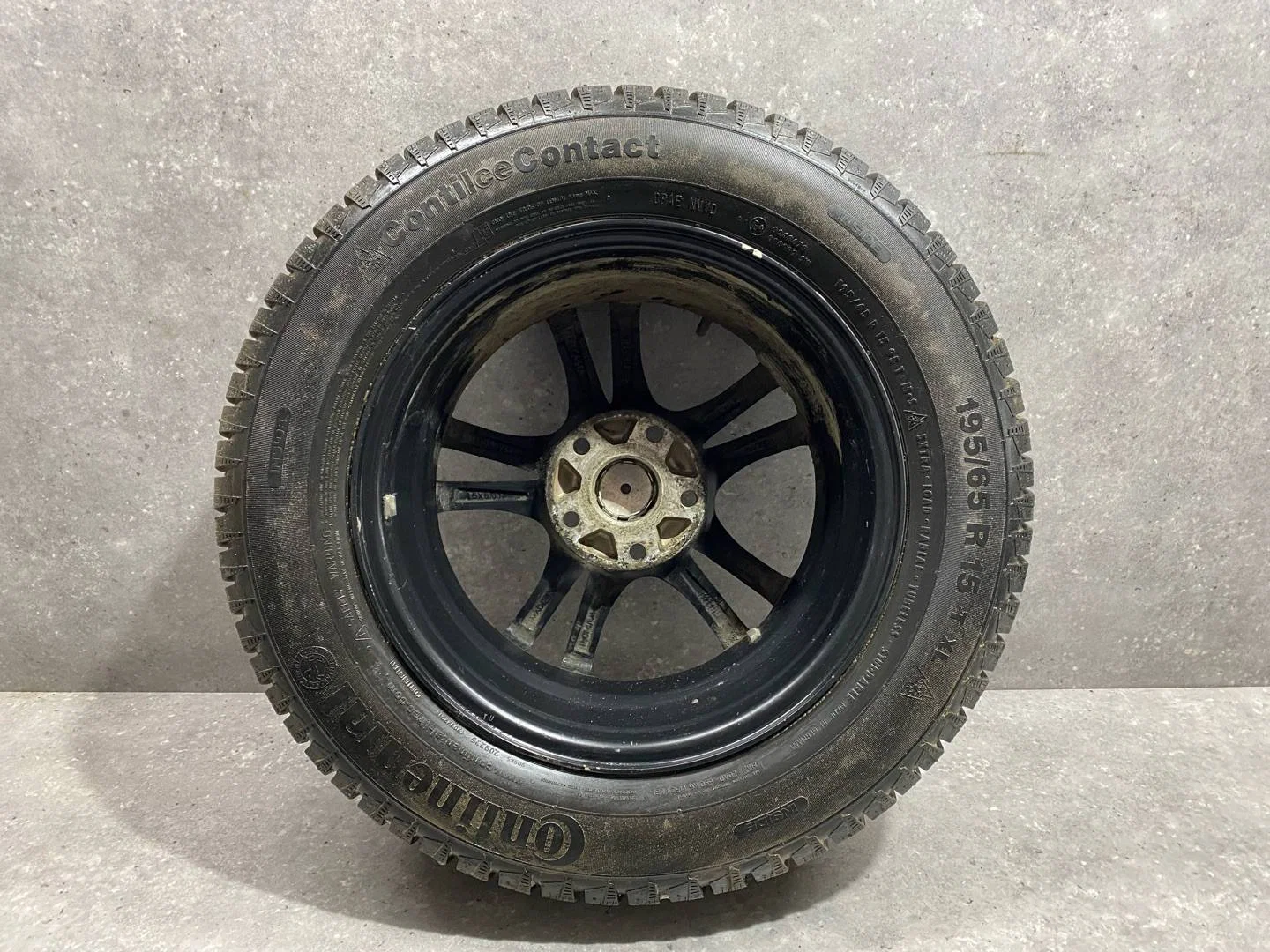 Колесо R15x6 5x112 (Continental IceContact 2 195/65) - миниатюра 7