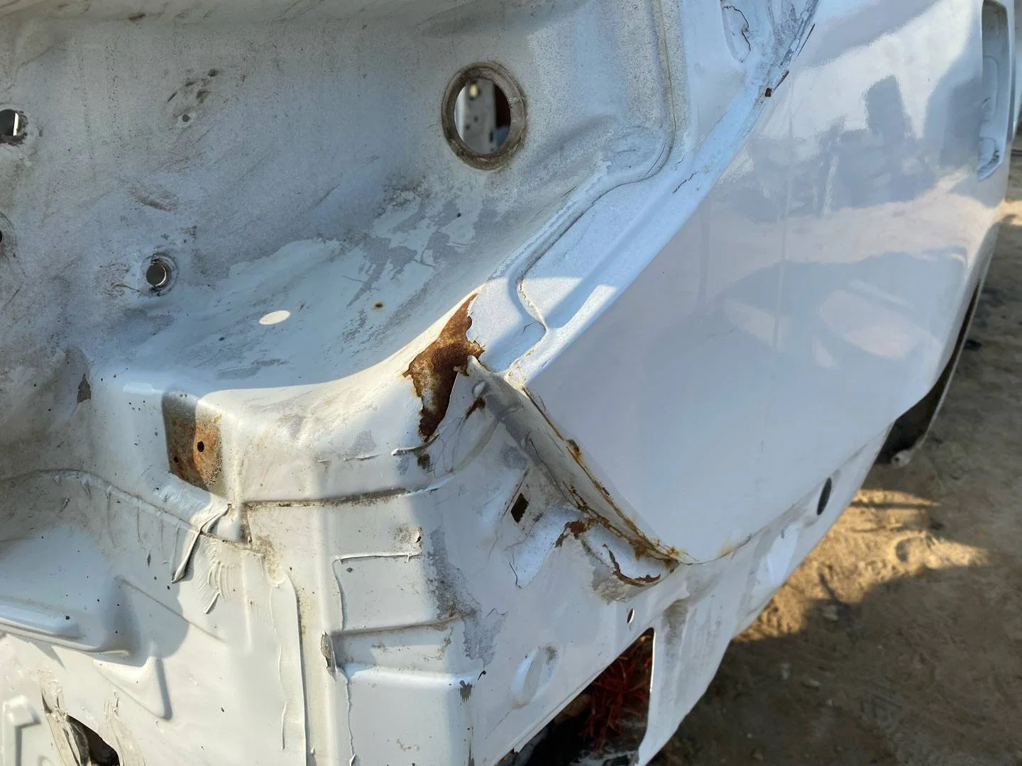 Крыло заднее правое Nissan Almera G15 2014 - миниатюра 3