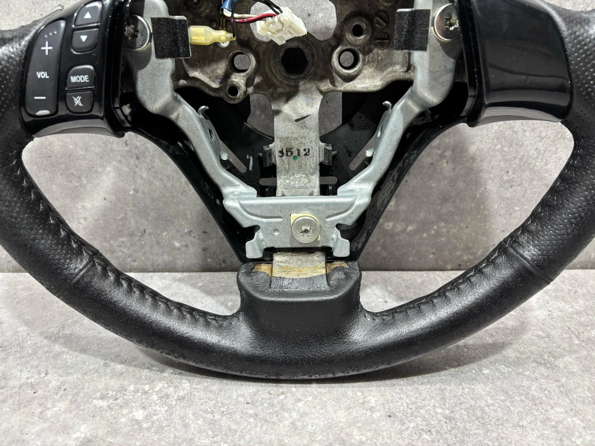Руль Mazda 3 1 рест. 2006 BP4M32982 - миниатюра 9
