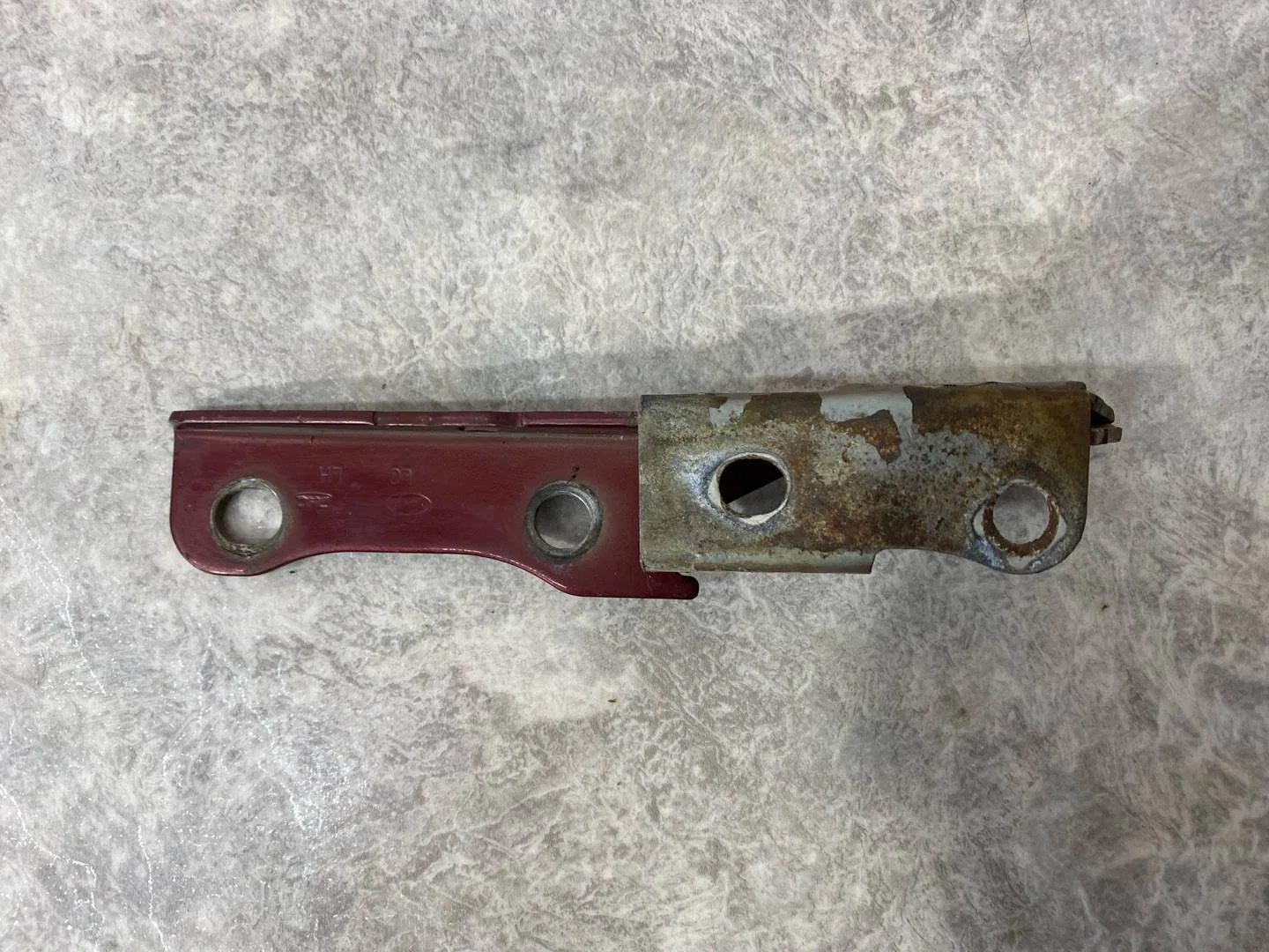 Петля капота левая Hyundai Accent 2 LC 2008 7911 - миниатюра 4