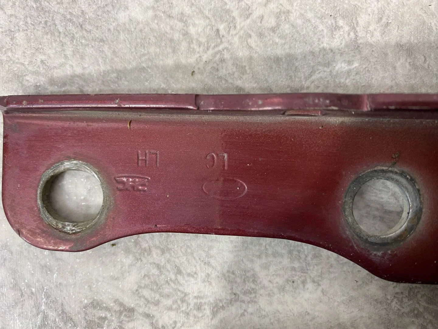 Петля капота левая Hyundai Accent 2 LC 2008 7911 - миниатюра 5
