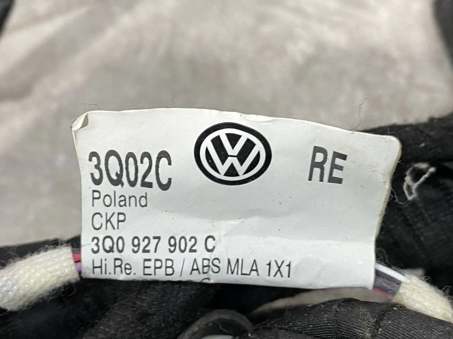 Проводка салона Volkswagen Passat B8 3G5 2018 - миниатюра 5