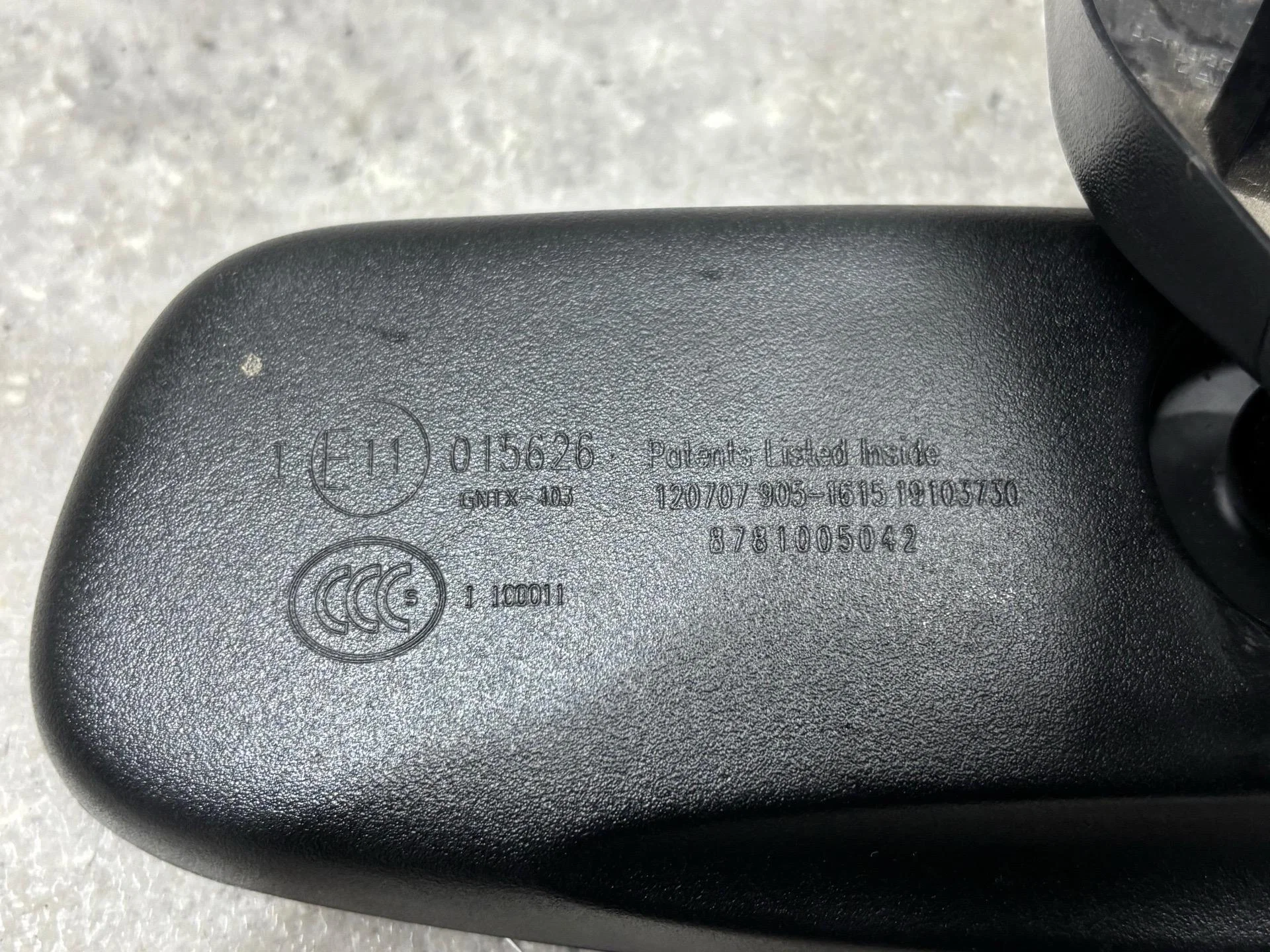 Зеркало салона Toyota Avensis 2 T250 рест. ADT250 - миниатюра 4