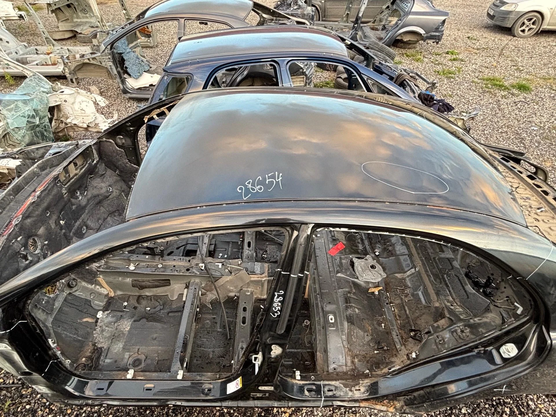 Крыша Toyota Avensis 2 T250 рест. ADT250 2008 - миниатюра 4