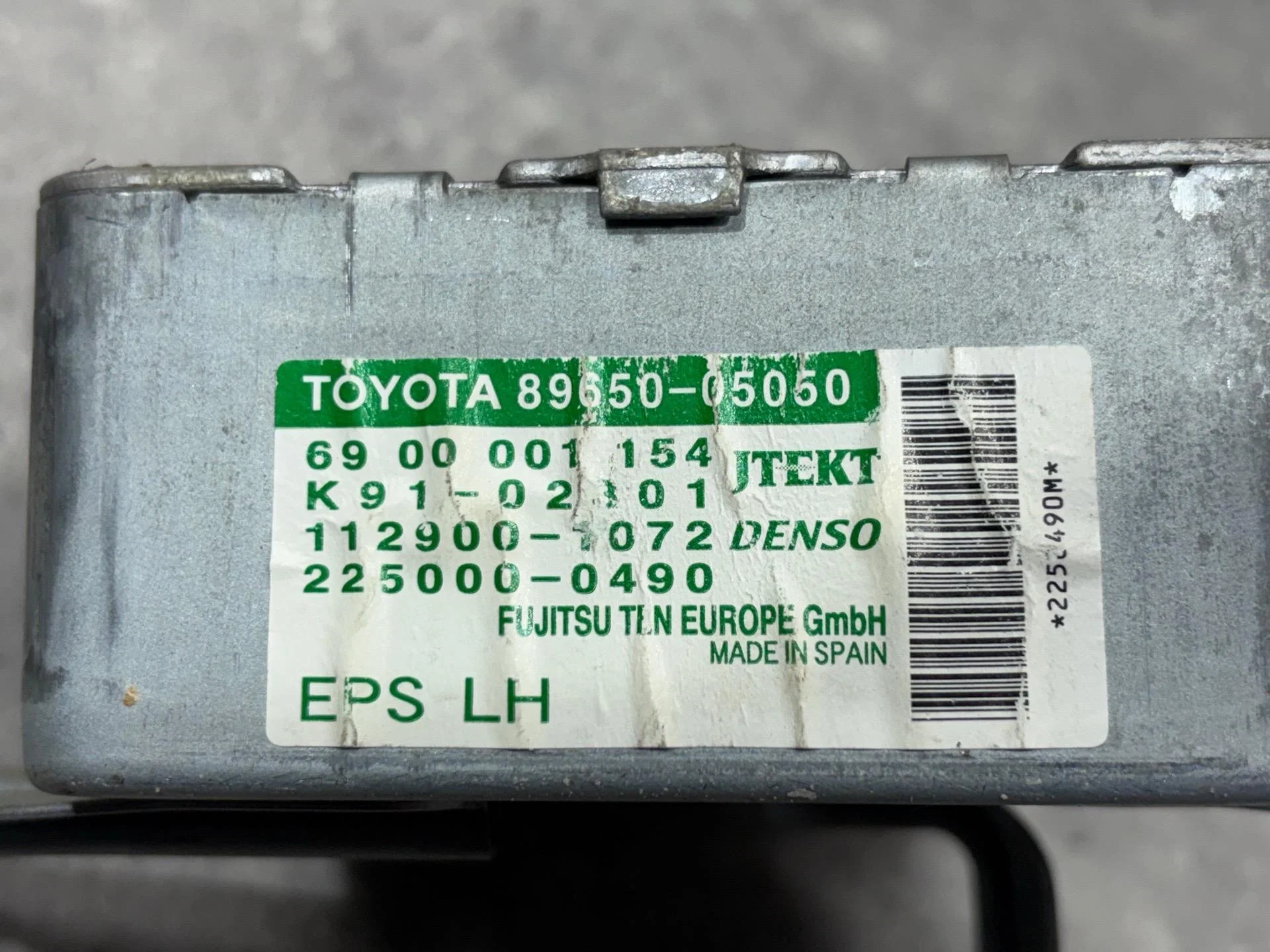 Блок управления рулевой колонки Toyota Avensis - миниатюра 5