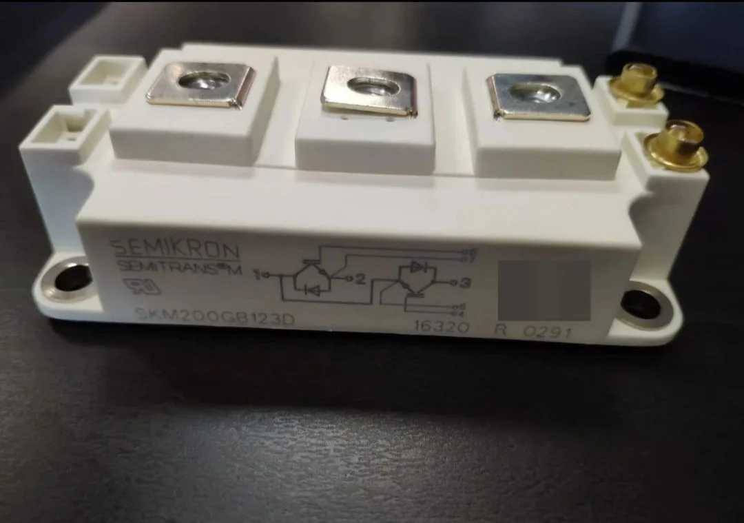 Силовой igbt модуль SKM200GB123D semikron - миниатюра 2