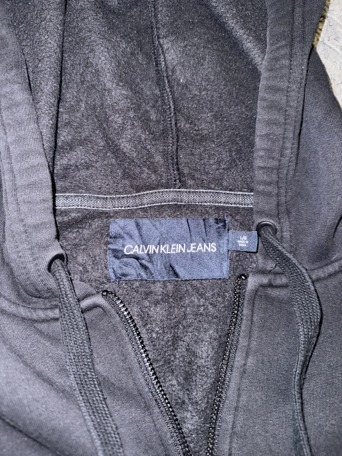 зип-худи Calvin Klein Jeans (L) - миниатюра 2