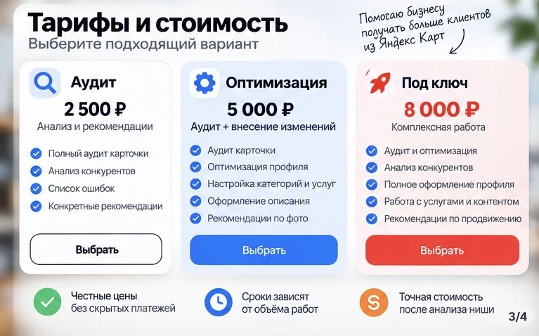 Продвижение на Яндекс Картах (Яндекс Бизнес) - миниатюра 3