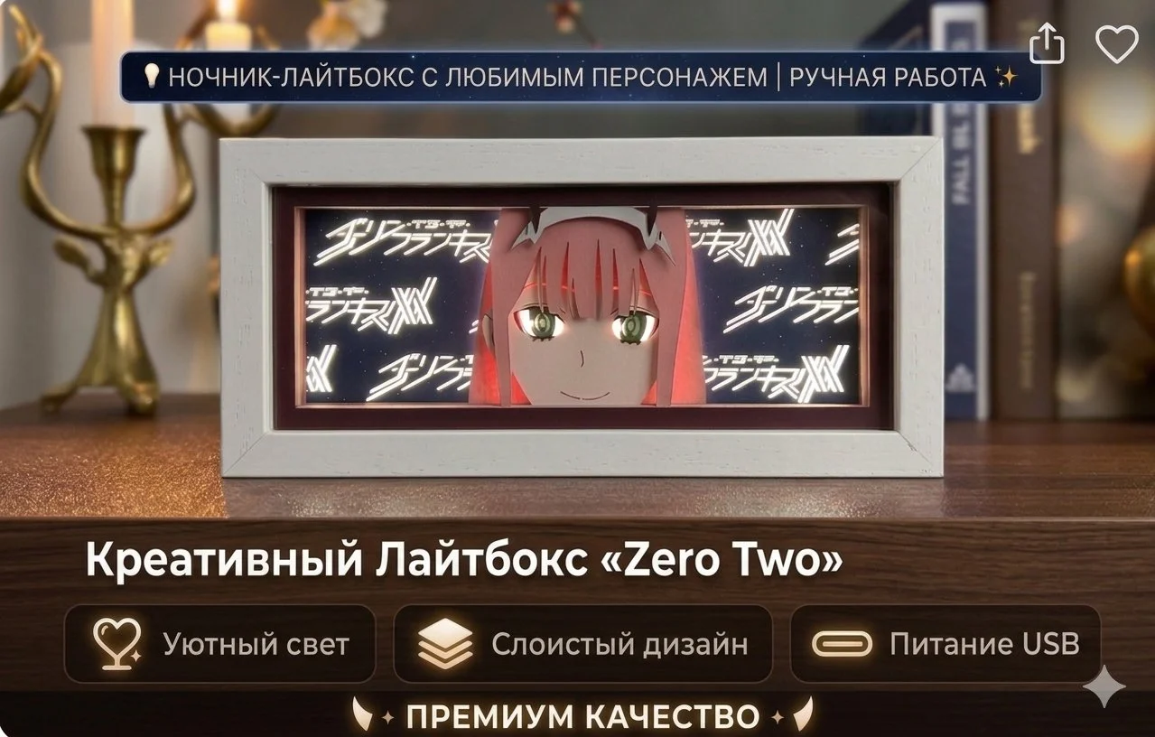 Лампа - Ночник - миниатюра 2