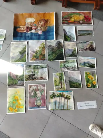 картины, этюды