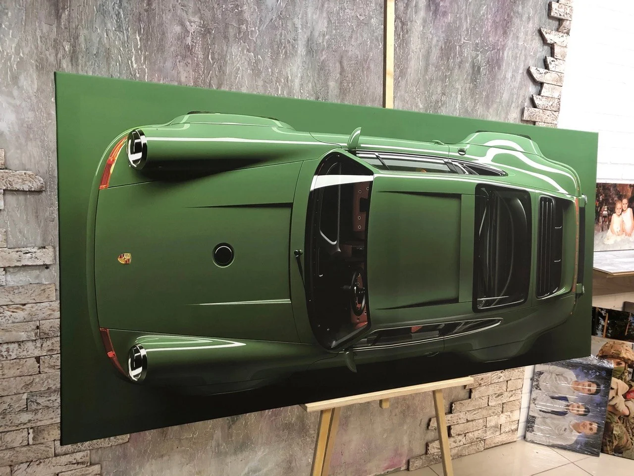 Картина на холсте Porsche - миниатюра 3