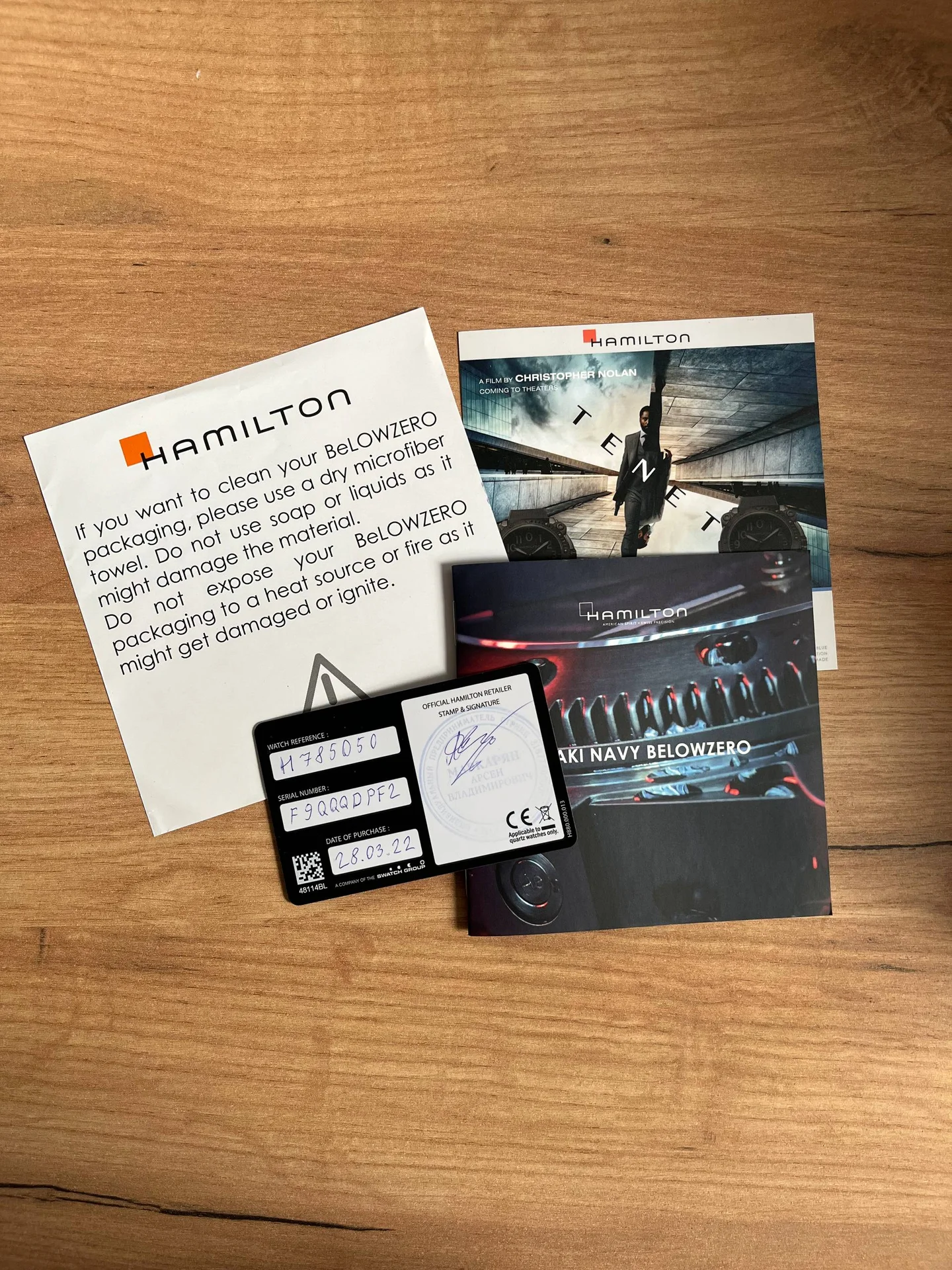 Hamilton belowzero tenet edition - миниатюра 6