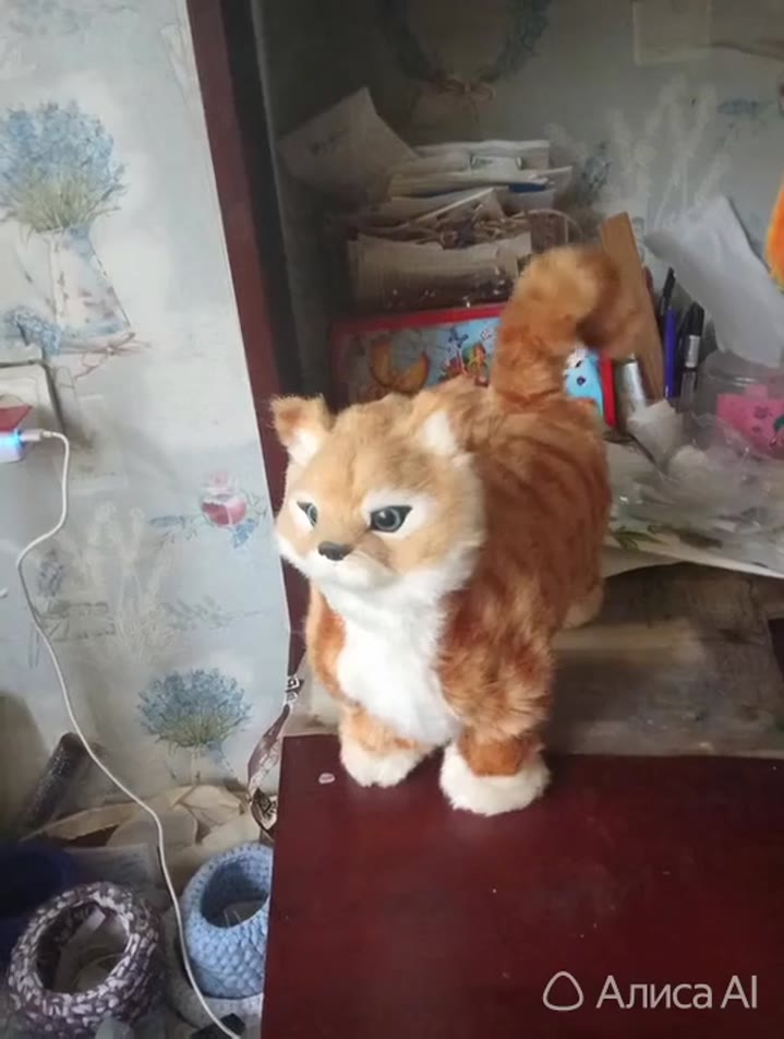 Игрушка Кошка на Батарейках