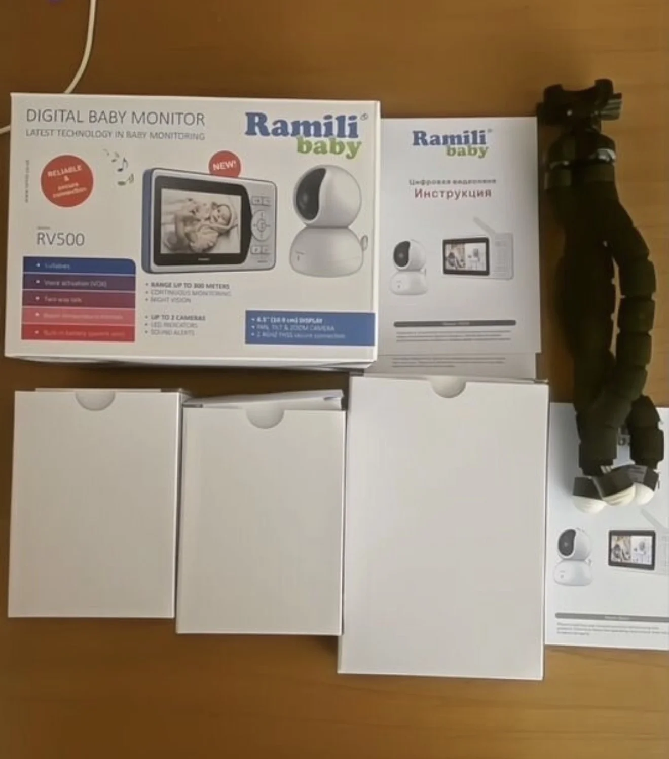 Продам в идеальном состоянии видеоняняю Ramili Bab - миниатюра 2