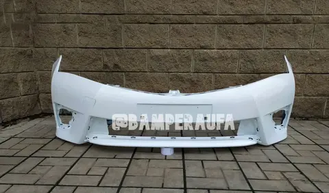 Бампер передний Toyota Corolla E170 белый