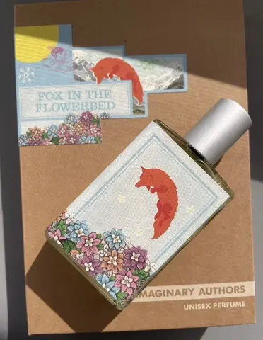 Imaginary Authors Fox in the Flowerbed