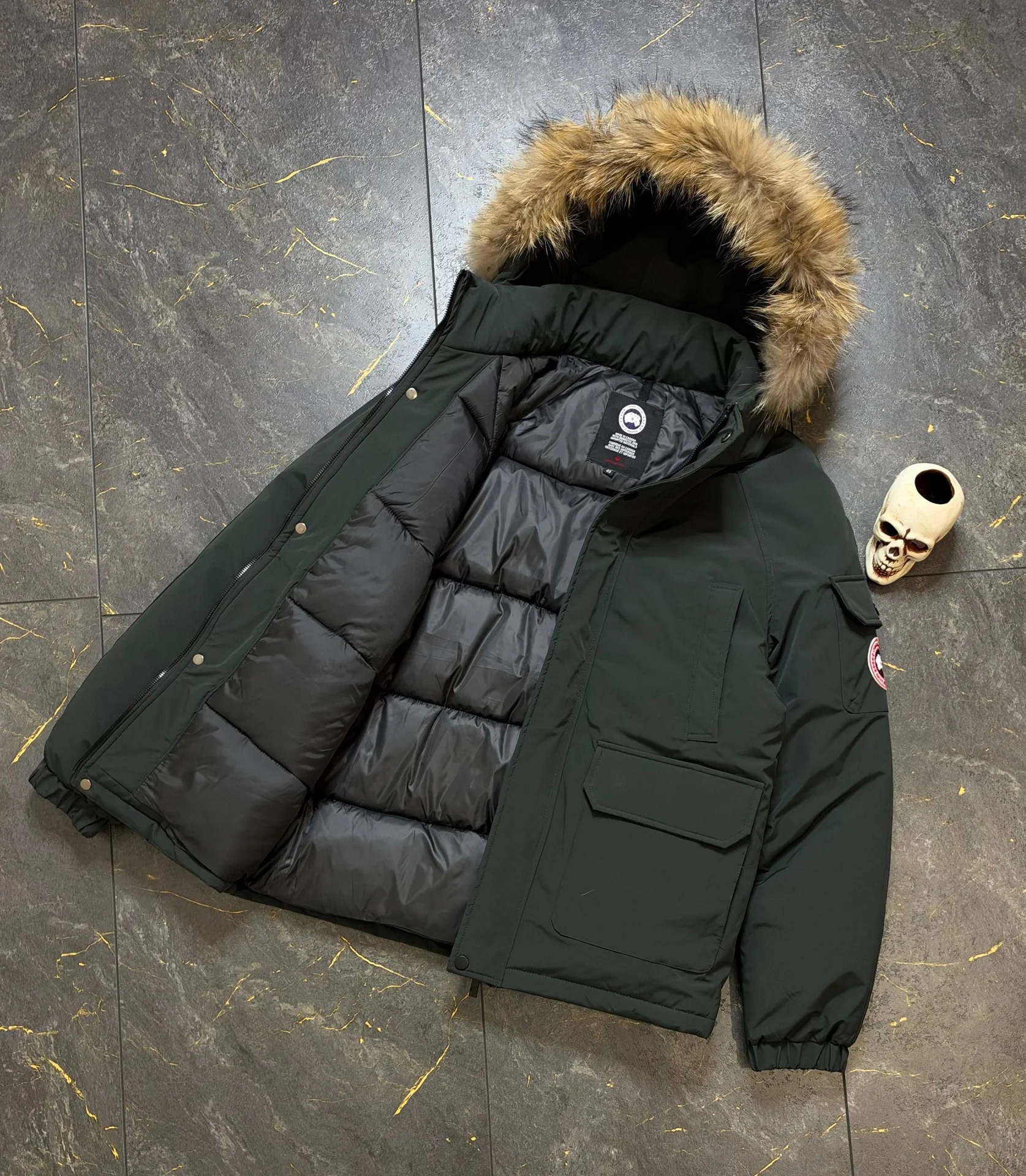 Зимняя мужская куртка Canada Goose - миниатюра 9