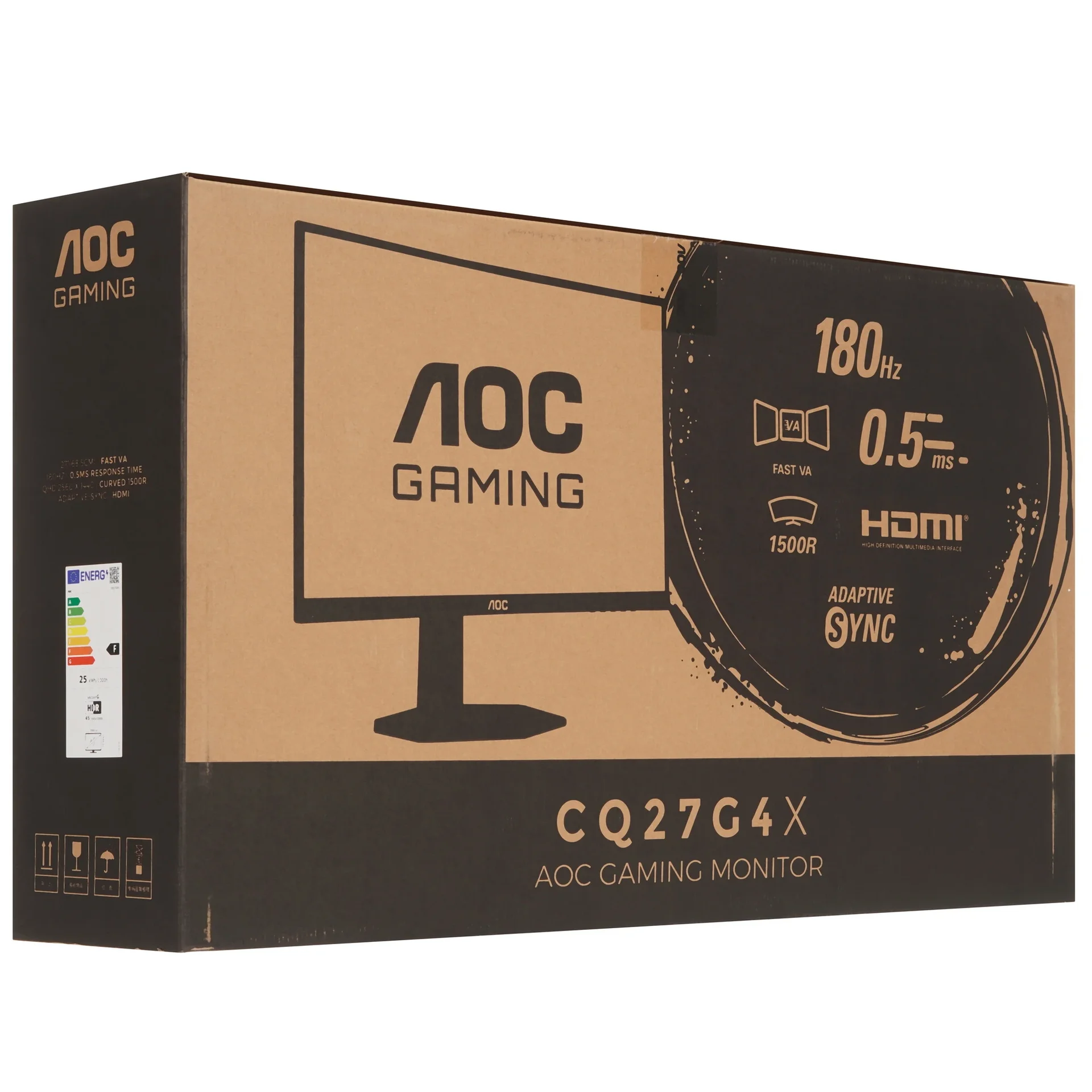 Новый AOC CQ27G4X 27" QHD 180 Гц / 2K / изогнутый - миниатюра 4