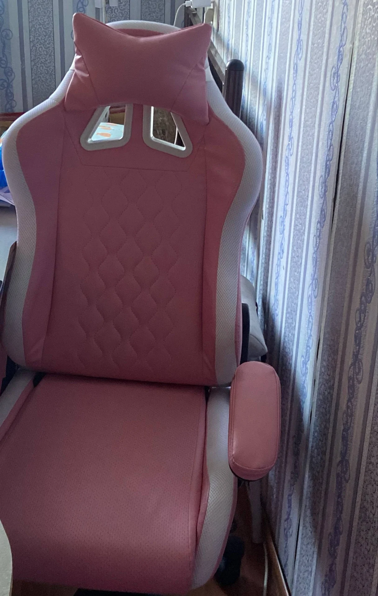 новое Компьютерное кресло Aceline RB-019 RGB розовое - миниатюра 4