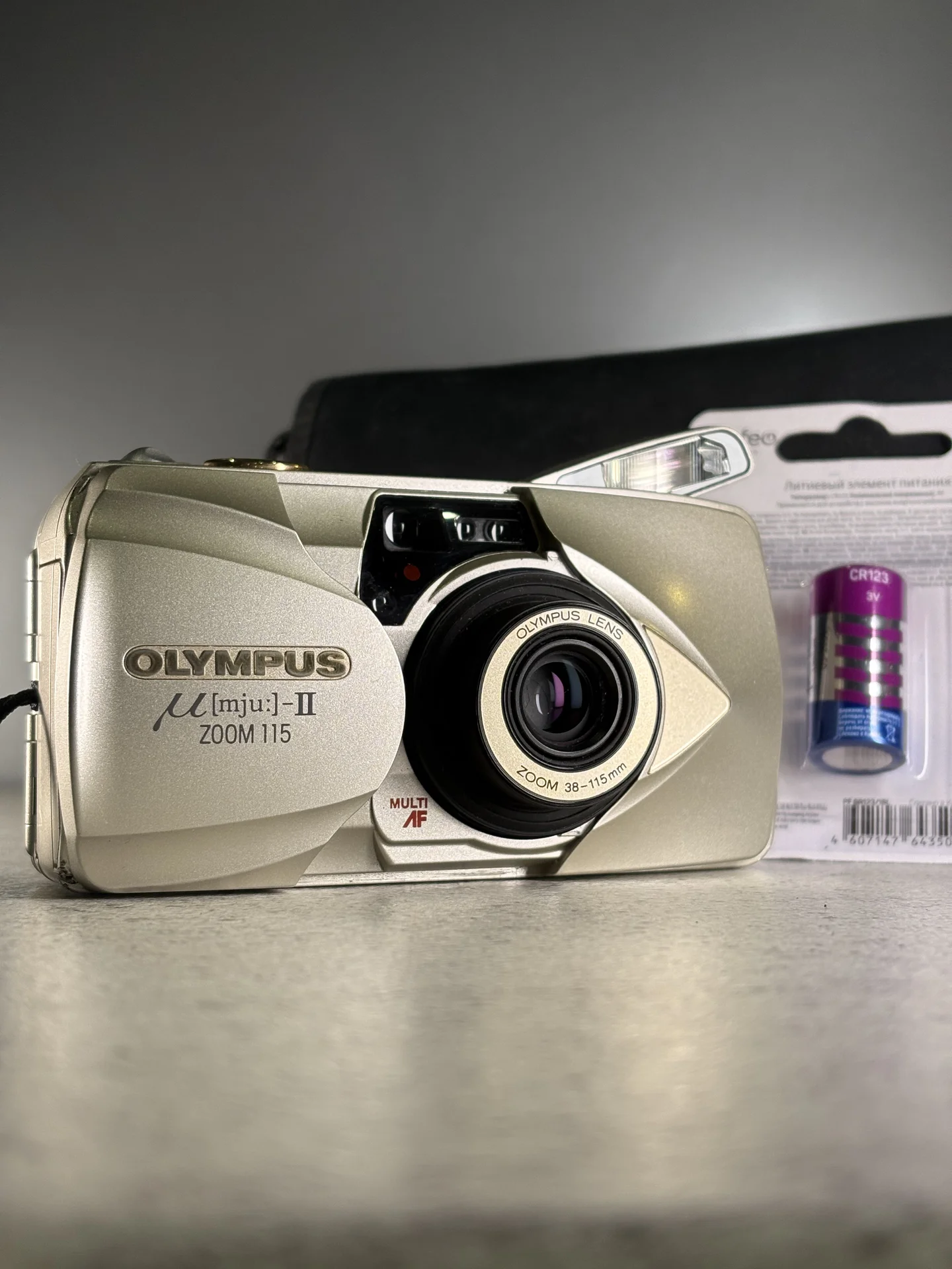 Olympus Mju II zoom 115 Пленочный фотоаппарат - изображение 1