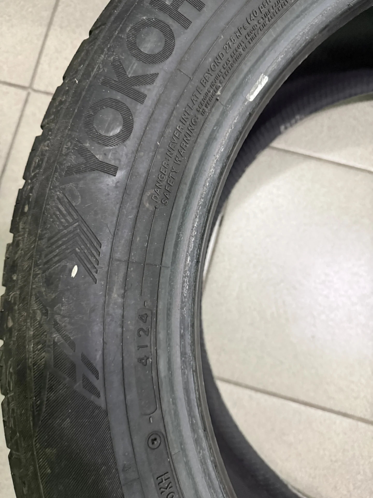 резина лето Yokohama geolandar 255/55 r20 - миниатюра 8