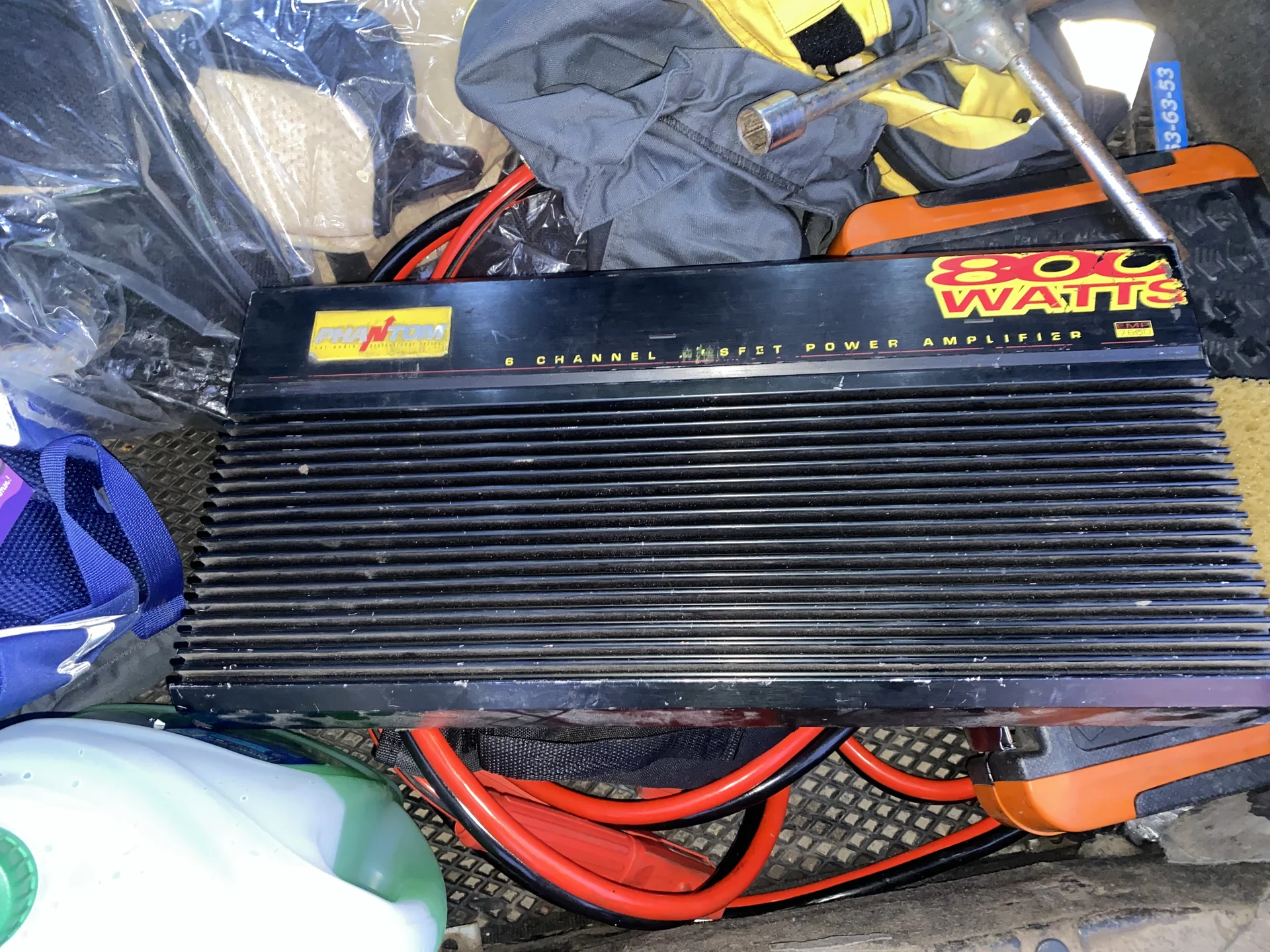 Усилитель 6 канальный phantom emp7600 - миниатюра 3