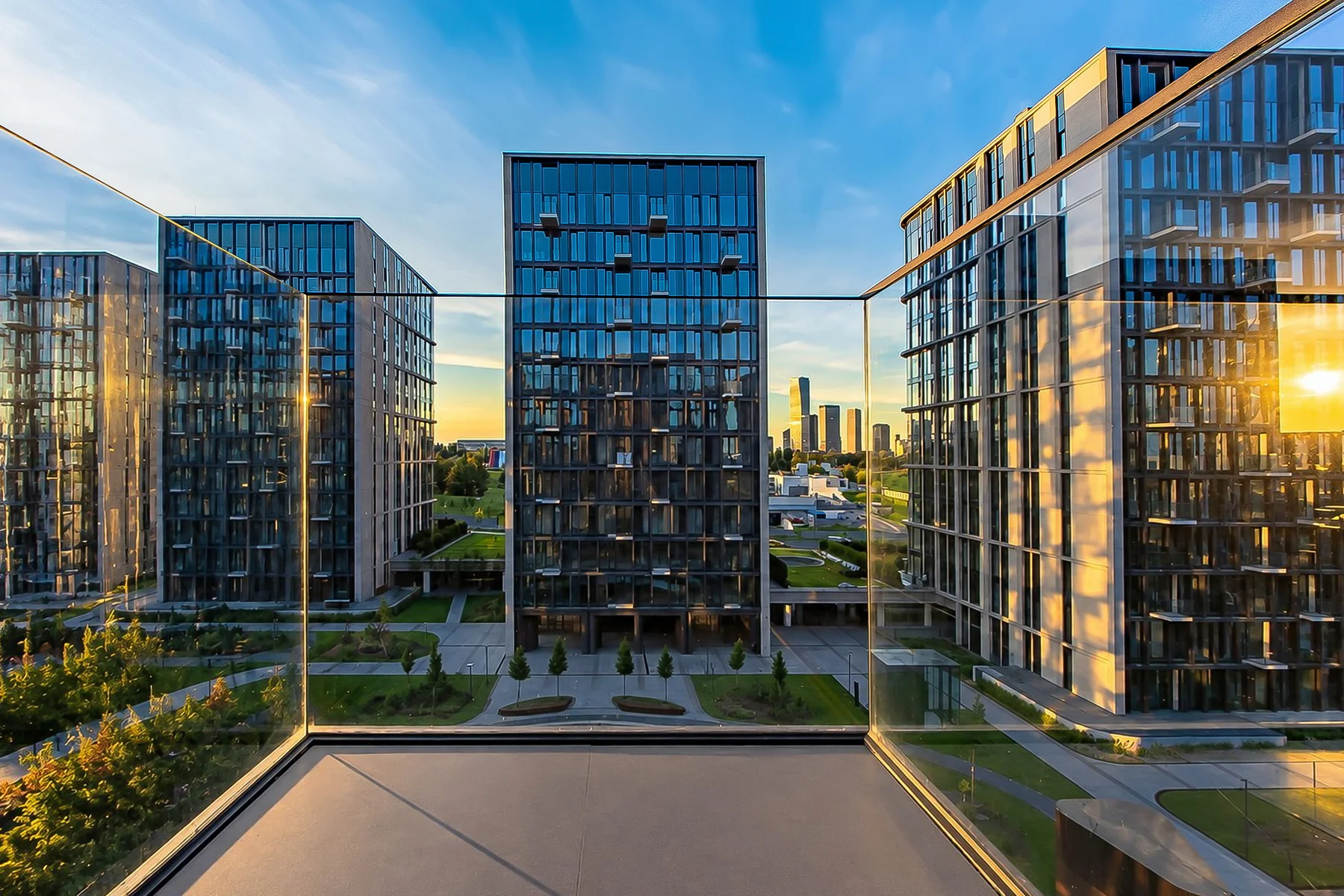 Открытые виды во двор и на парк - миниатюра 6