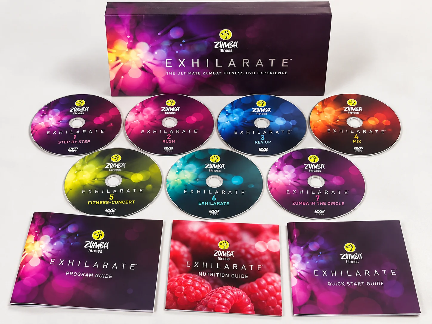Zumba Fitness Exhilarate полный комплект, новый - миниатюра 3