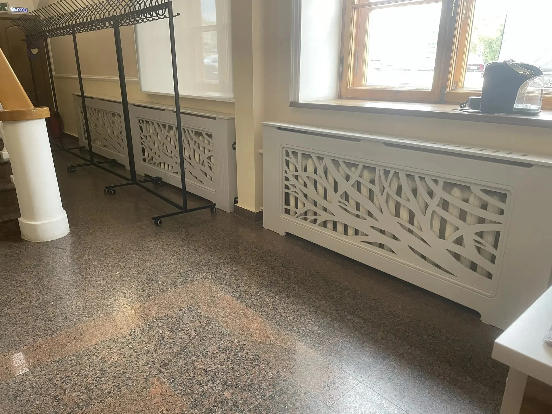 Экран на батарею мдф, короб на батарею на заказ - миниатюра 3