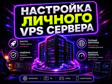 Настрою Личный VPS Сервер