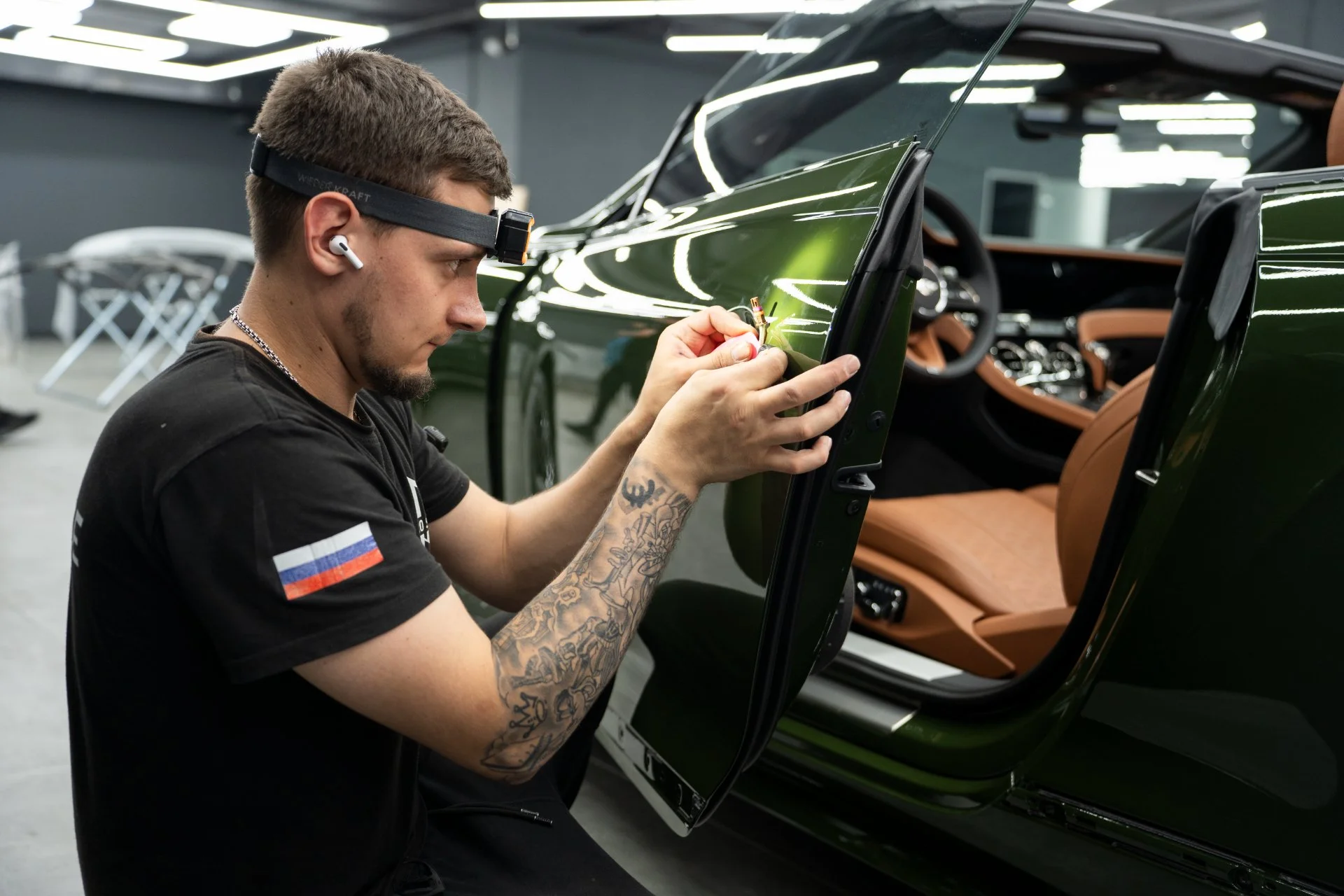 Арматурные работы автомобиля под оклейку PPF - миниатюра 12