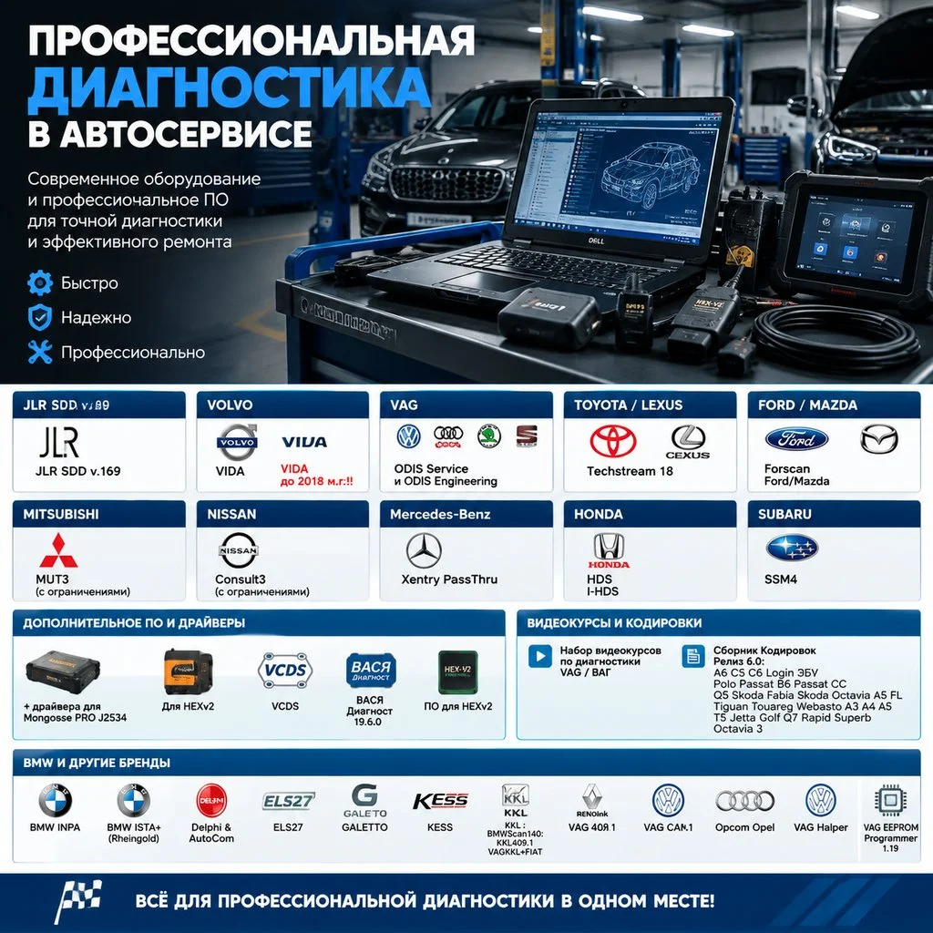 Программы для диагностики авто Диллерское ПО - миниатюра 2