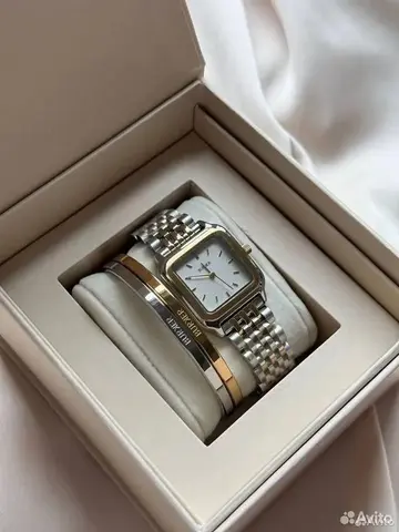 Часы Burker Macy Gold Silver Оригинал новые