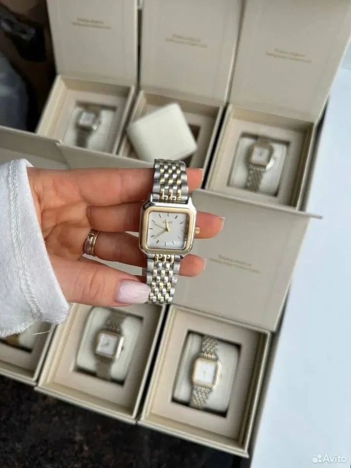 Часы Burker Macy Gold Silver Оригинал новые - миниатюра 2