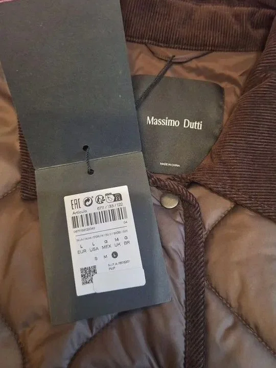 Куртка женская Massimo Dutti L Оригинал новая - миниатюра 6